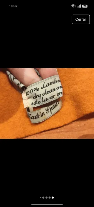 Bufanda Thomas Burberry Naranja