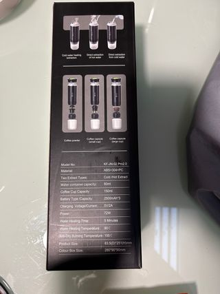 Cafetera Espresso Portátil 3 en 1