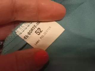 Conjunto fiesta mujer verde azulado