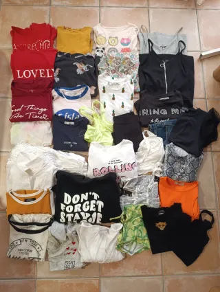 Lote Ropa Mujer Talla XS - 30 Prendas