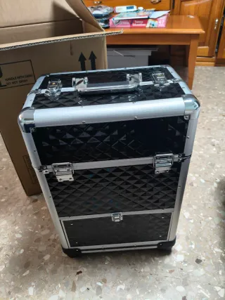 Maleta de maquillaje profesional