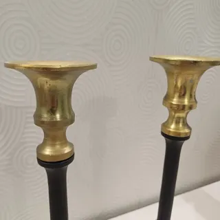 King Home Candelabro 1 Fuoco Metallo