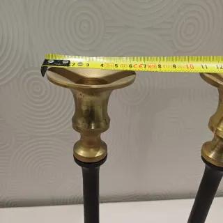 King Home Candelabro 1 Fuoco Metallo