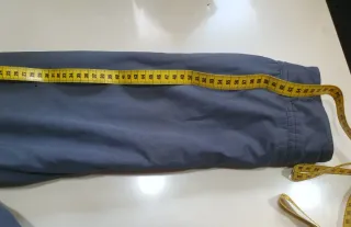 Chaquetón acolchado gris talla XL