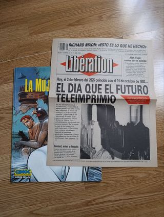 Comic La mujer trampa de Enki Bilal