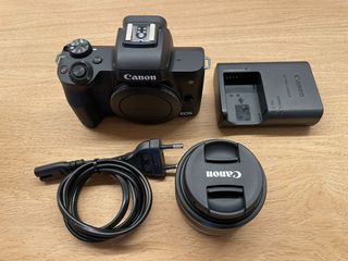 Kit Canon EOS M50 + Sigma 16mm + Rode