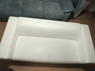 Sofás IKEA Piel Sintética Blanco