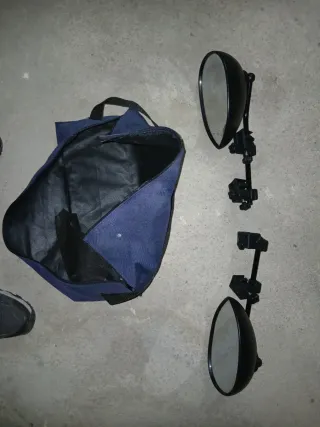 Espejos retrovisores para caravana