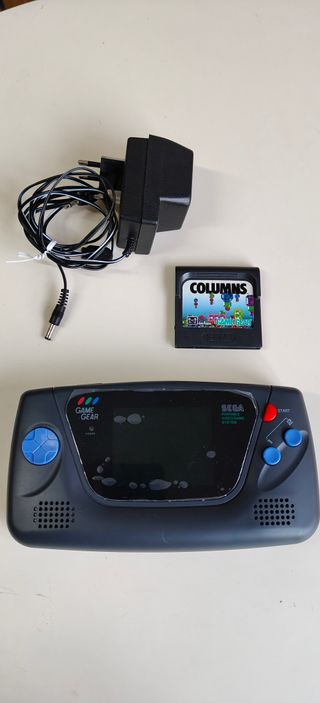 Sega Game Gear con IPS + Columns + Alimentatore