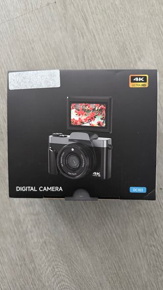 Cámara Digital 4K Ultra HD DC103
