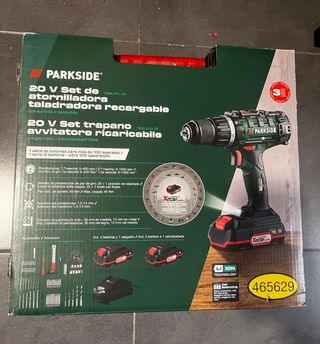 Parkside 20V Atornilladora Taladradora Recargable