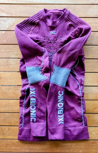 Camiseta X-Bionic manga larga mujer talla xs