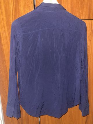 Camicia uomo blu