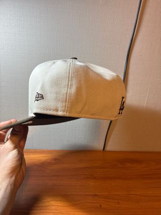 Gorra New Era LA World Series Beige/Marrón