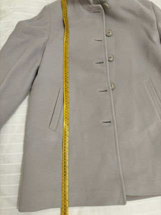 Cappotto misto Cachemire grigio taglia 43