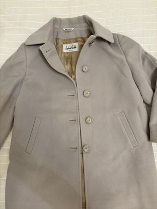 Cappotto misto Cachemire grigio taglia 43