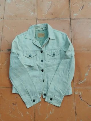 Cazadora vaquera MDM beige