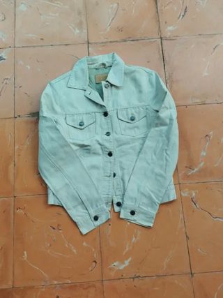 Cazadora vaquera MDM beige