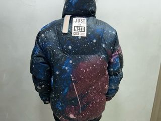 Giubbotto uomo XL fantasia galassia