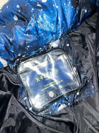 Giubbotto uomo XL fantasia galassia