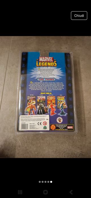 Marvel Legends The Thing Serie II Toybiz 2002