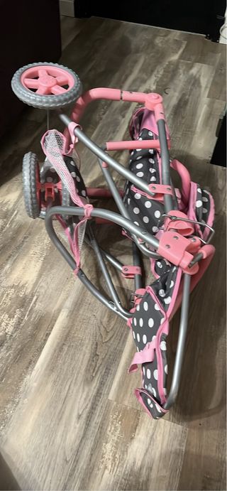 Passeggino per bambole pieghevole