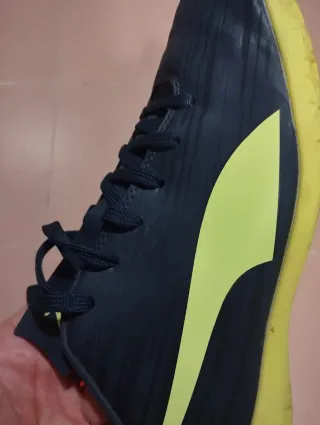 Zapatillas Puma multitaco azul y amarillo