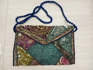 Bolsos de mano fiesta bordado artesanal