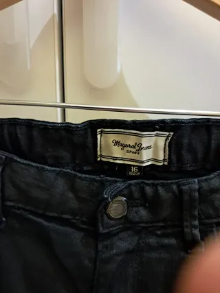 Pantalón negro Mayoral chica talla 16