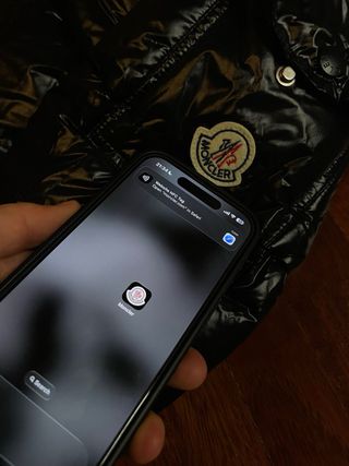 Moncler Maya Piumino Nero Taglia S