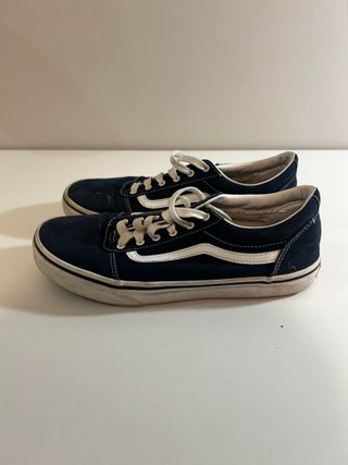 Vans Zapatillas Azul Marino con Cordones