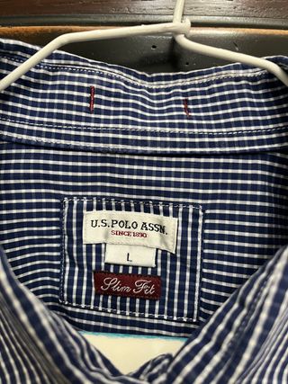 Camisa US Polo ASSN Talla L Rayas