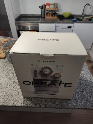 Cafetera Create Thera Retro Matt Beige