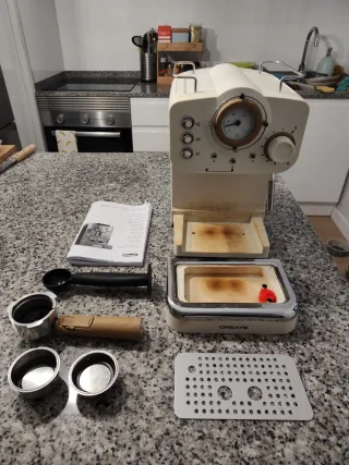 Cafetera Create Thera Retro Matt Beige