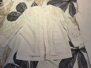 Traje de vestir Punto Roma blanco mujer