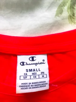 Camiseta Champion Roja Talla S