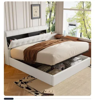 Estructura de cama parte frontal