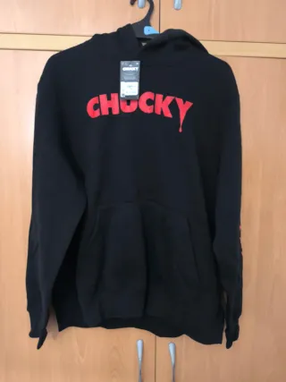 Sudadera Chucky Negra Talla L