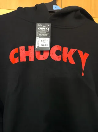 Sudadera Chucky Negra Talla L
