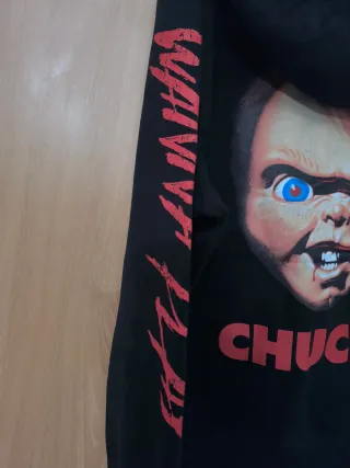 Sudadera Chucky Negra Talla L