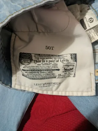 Levi's 501 W32 L30 Original Premium line