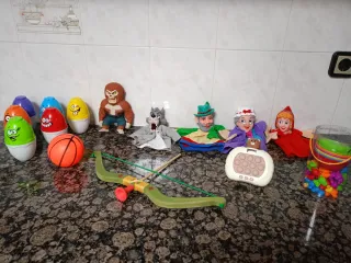 Lote Bolos, Marionetas, Hombre Lobo, Arco