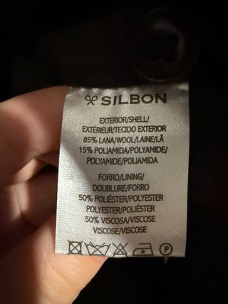 Americana Silbon Talla 48 Marrón