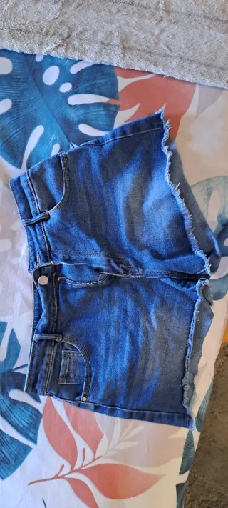 Pantalón corto vaquero talla XL