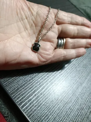 Colgante Osito Negro Acero