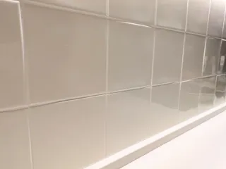 Azulejo cocina 14x14 blanco perola