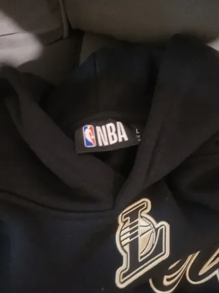 Sudadera Los Angeles Lakers Negra y Dorada