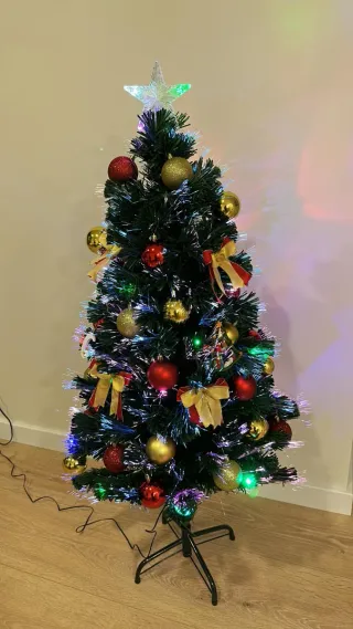 Árbol de Navidad con Luces.