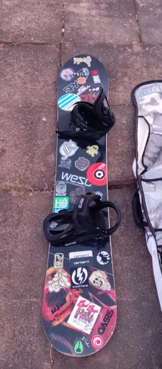 Tabla de Snowboard con Funda