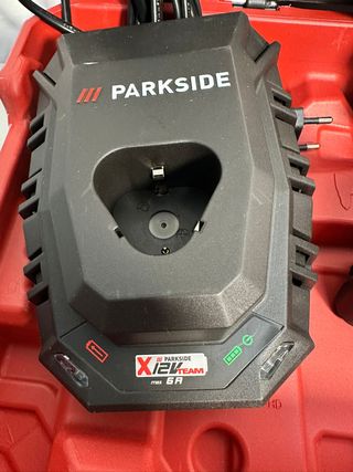 Taladro Percutor Parkside 12V + Batería 2.5Ah + Ca